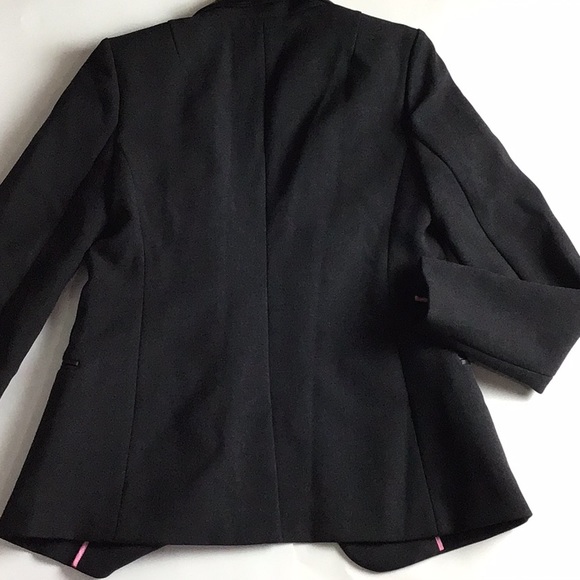 Banana Republic Faux Trim Blazer Size 4 - Picture 4 of 8